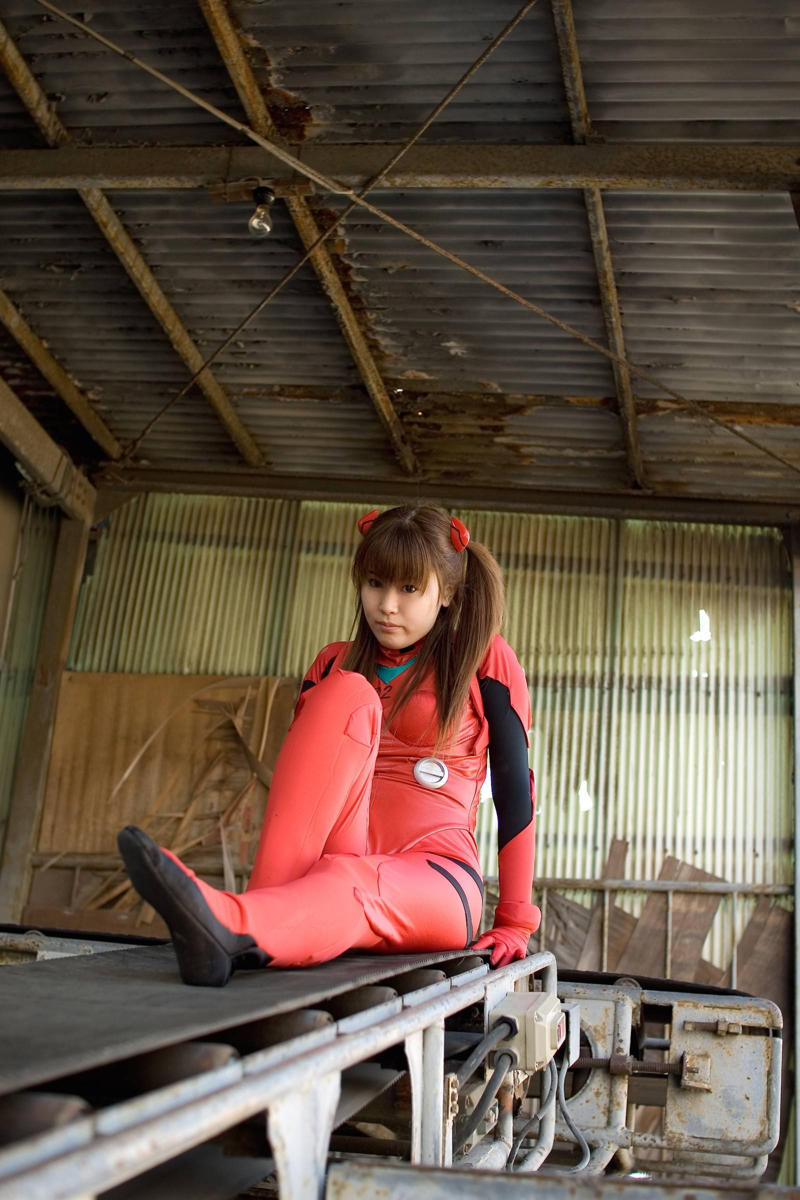 [Cosplay] 2013.03.28 Evangelion Sexy Asuka Cosplay